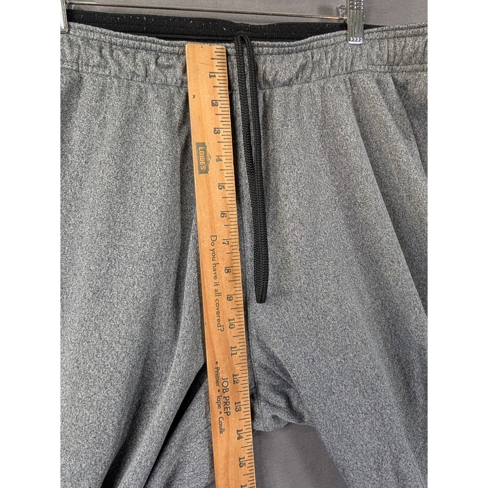 Adidas Mens Gray 3 Stripe Jogger Sweatpants Size 2XL - Picture 6 of 8